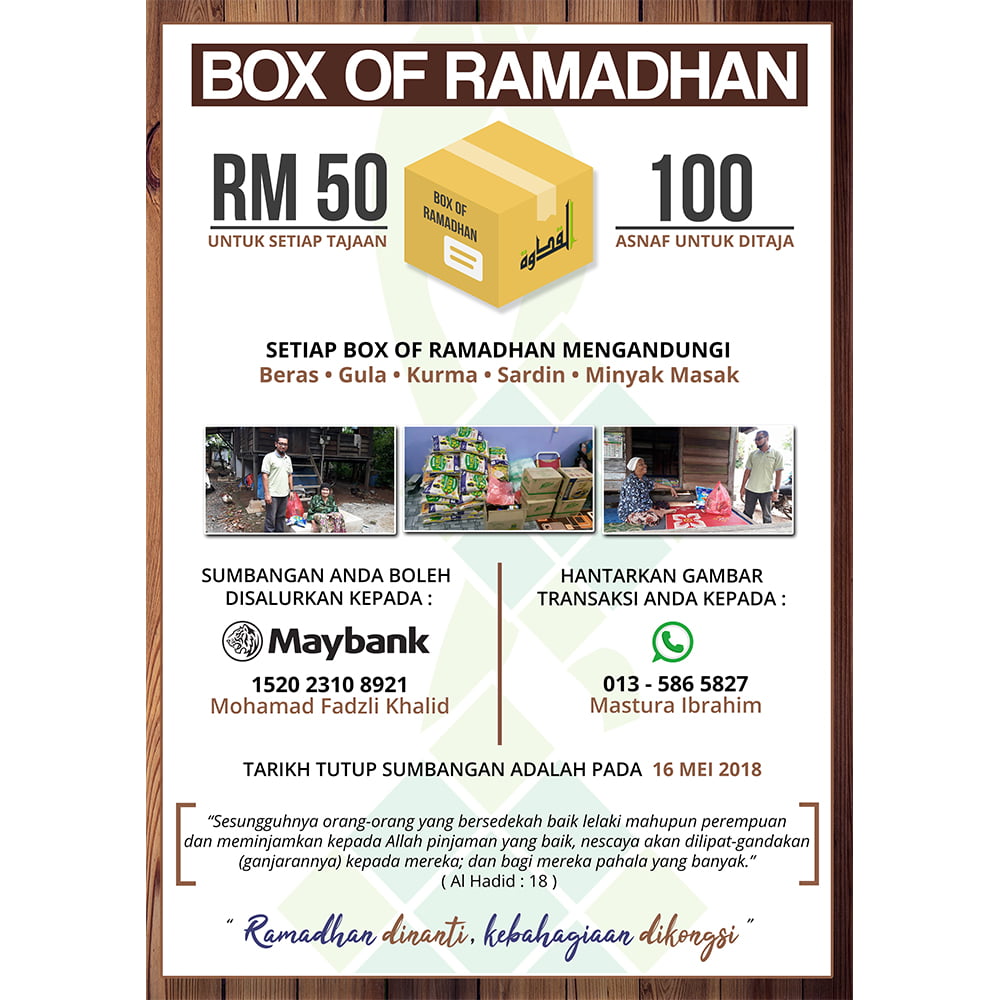 Read more about the article Projek Box Of Ramadan