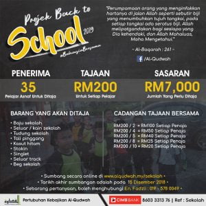 Read more about the article Projek Back To School 2019